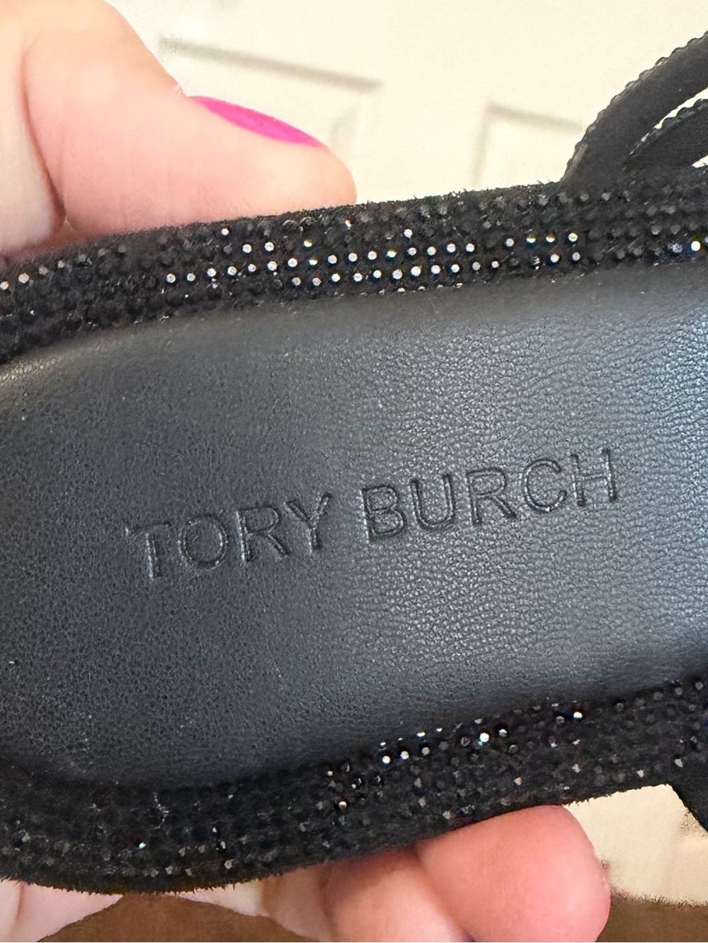 Tory Burch Miller Pavé Knotted Sandals - Picture 6 of 10